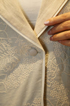 Cutout Motif Shirt