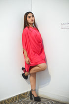 Fluid Fuchsia Drape