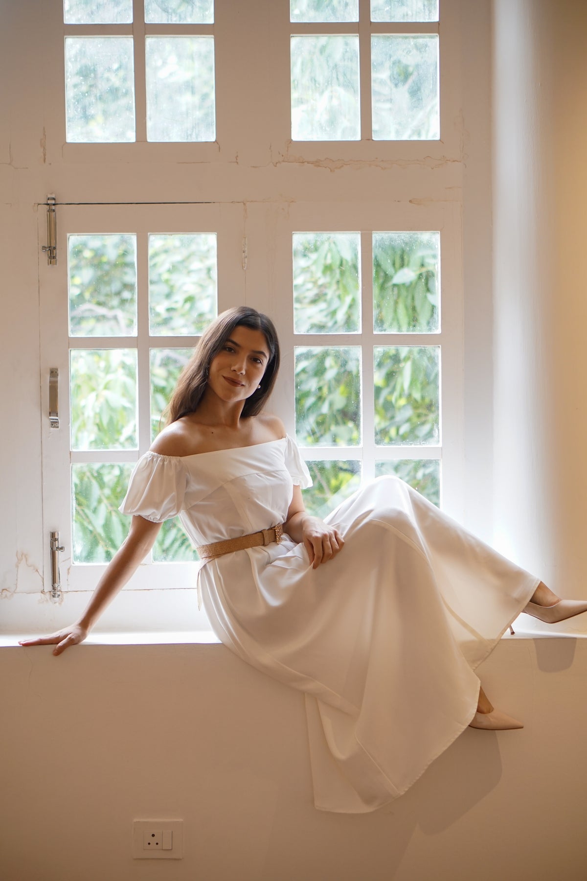 Ivory Breezy Dress