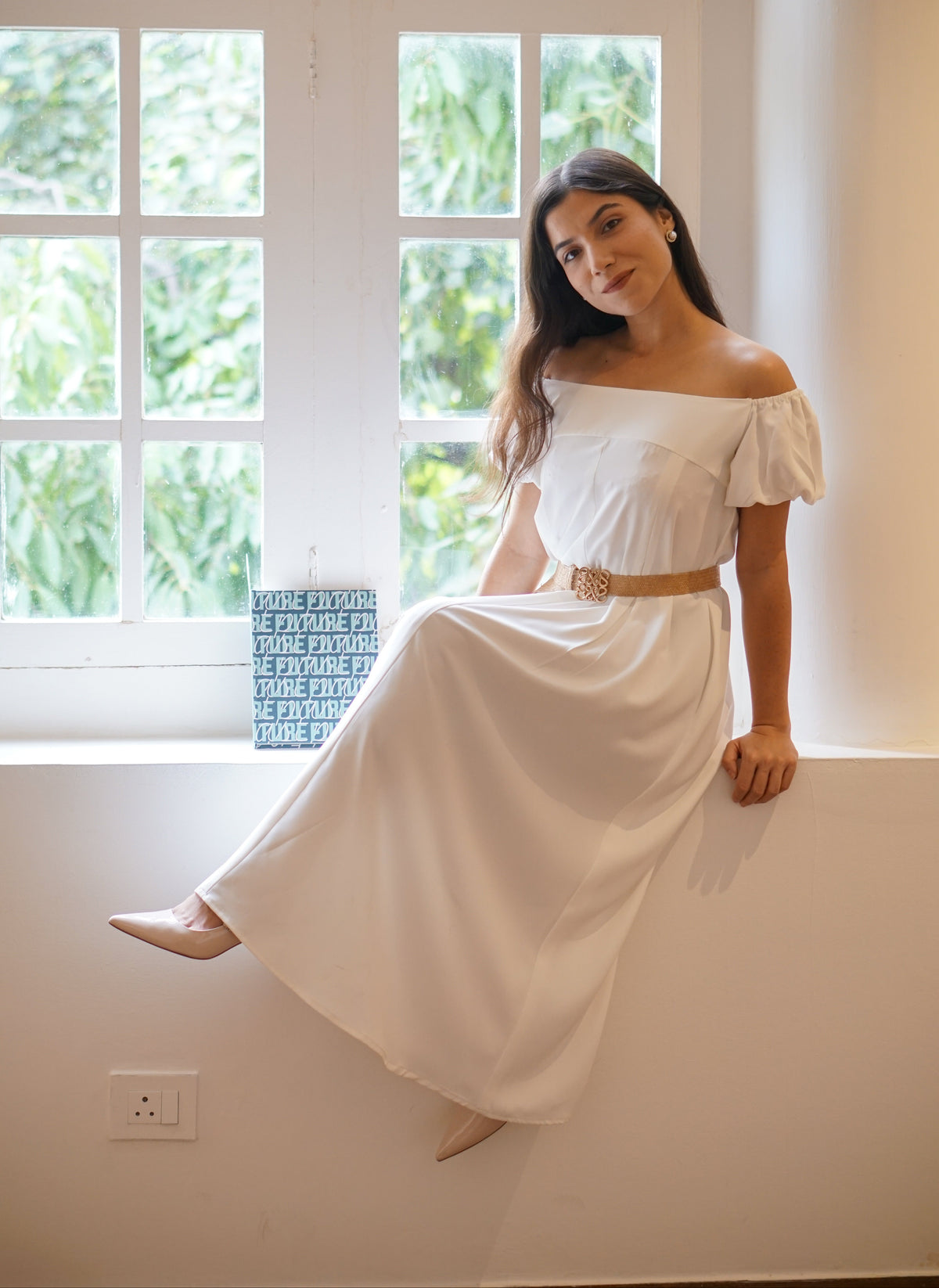 Ivory Breezy Dress