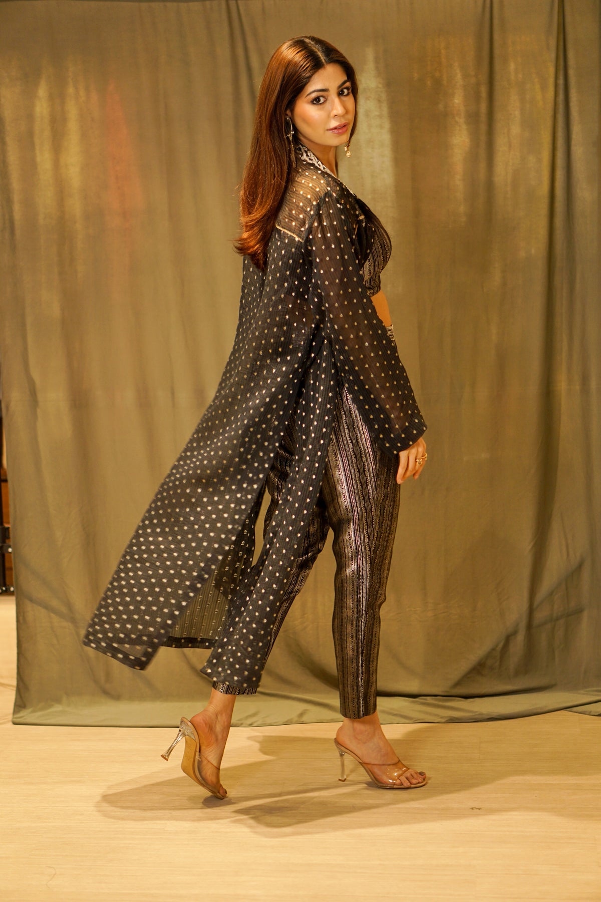 Silk Brocade 3 Piece Set