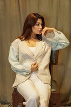 Cutout Motif Shirt