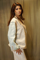 Cutout Motif Shirt
